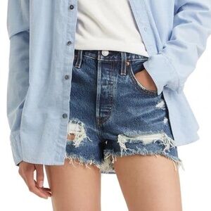 Levi's Classic Blue Jean Shorts